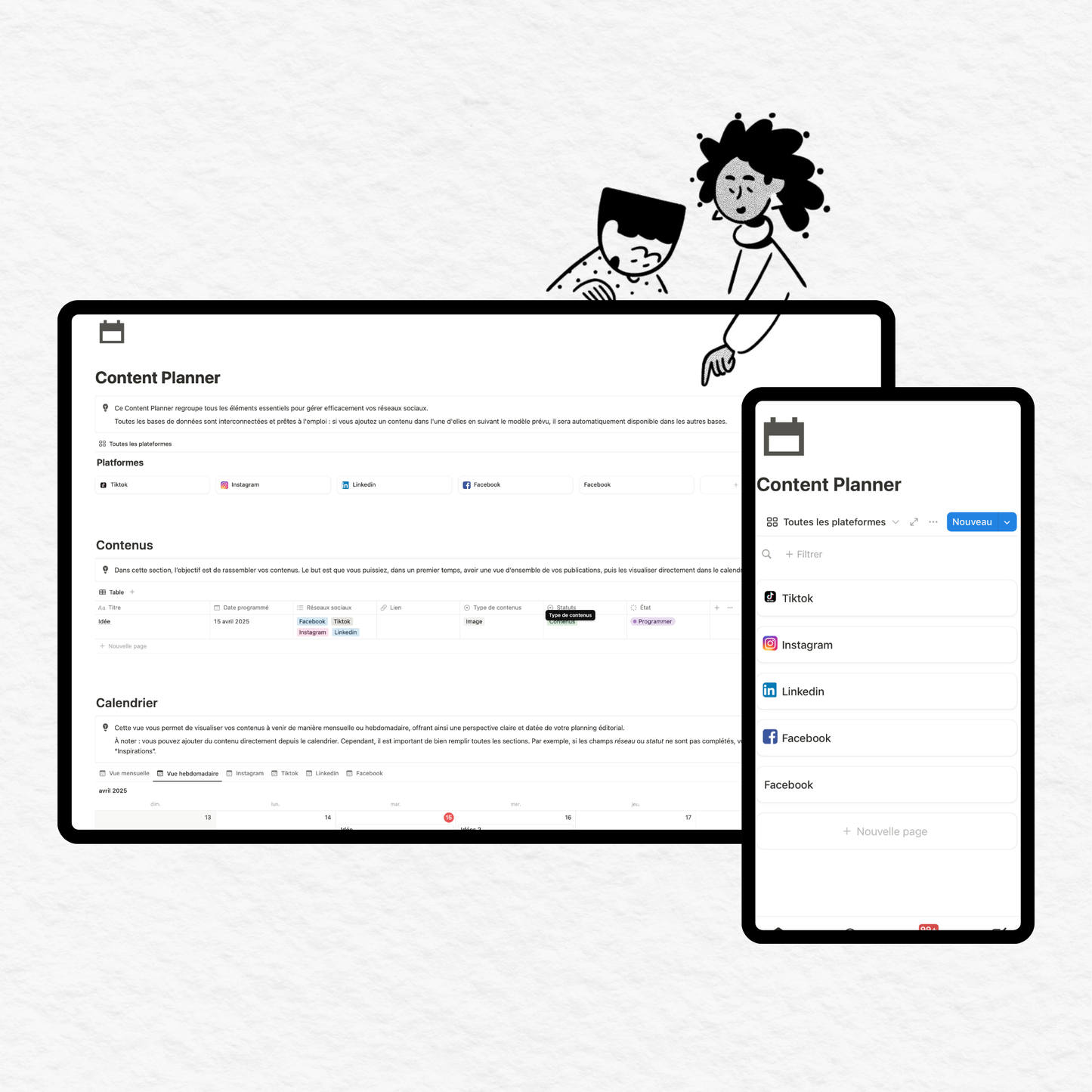 Template Notion - Content Planner